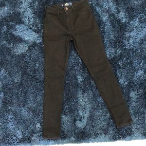 black high Rise women jeans